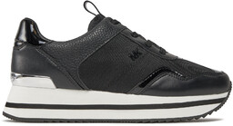 Sneakersy MICHAEL Michael Kors Raina Trainer 43R4RNFSAD Czarny