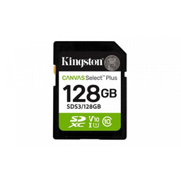 Kingston Karta pamięci SD 128GB Canvas Select Plus
