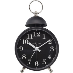 Nextime Budzik (czarny) Single Bell