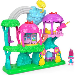 Imaginext Trolle Magiczny domek Poppy Zestaw ze światełkami,