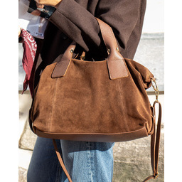 Torebka damska worek hobo bag skóra naturalna -