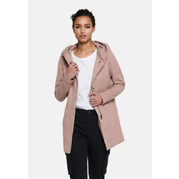 VERO MODA DAMSKI PŁASZCZ RÓŻOWY Z KAPTUREM BASIC