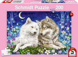 Kuschelige Wolfsfreunde: Kinderpuzzle Standard 200 Teile
