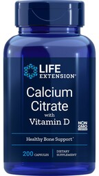 Life Extension Cytrynian wapnia + Witamina D -