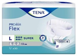 TENA Pieluchomajtki ProSkin Flex Super L, 30 szt.