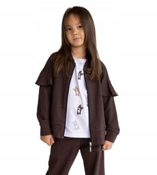 All For Kids Bluza Zapinana Falbany r.152/158