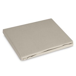 Eurofirany Prześcieradło z gumką 100x200 Basic beżowe jednobarwne