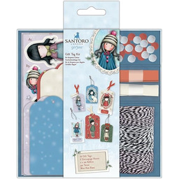 Santoro Gorjuss Zestaw do zawieszek prezentowych, wielokolorowy, jeden
