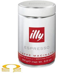 Kawa Illy espresso caffe macinato mielona 250g