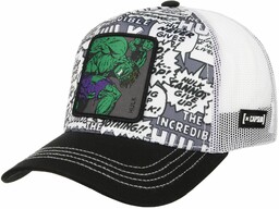 Czapka Trucker Hulk by Capslab, czarno-biały, One Size