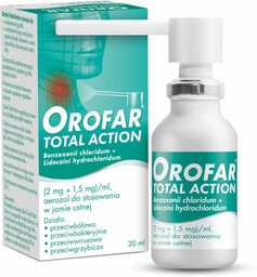 Orofar Total Action Aerozol 30 ml