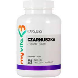 MyVita, Olej z czarnuszki nierafinowany, suplement diety, 250