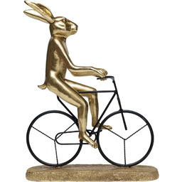 Kare Design Figurka dekoracyjna Cyclist Rabbit