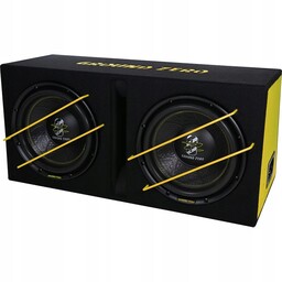 Skrzynia basowa Ground Zero Gzib 2.12SPL 2x subwoofer