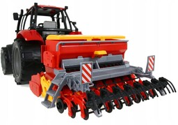Traktor z Siewnikiem i Agregatem uprawowym Siewnik