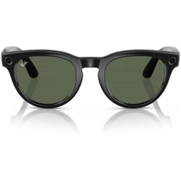 Ray-Ban Meta Glasses Green Lenses Shiny Black RW4009F