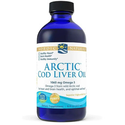 Nordic Naturals Arctic Cod Liver Oil 1060mg Unflavored