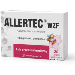 Allertec WZF 10mg, 20 tabl.