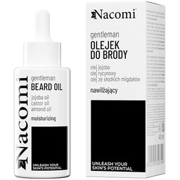 Nacomi GentleMan, olejek do brody i zarostu, 40ml