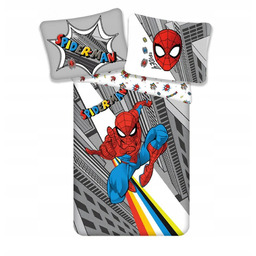 Pościel 140x200 Spiderman Człowiek Pająk pop poszewka 70x90