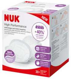 NUK High Performance Wkładki laktacyjne, 30szt.