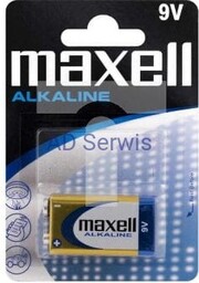 Bateria alkaliczna 9V Maxell (blister)