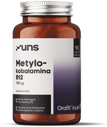 UNS Metylo-Kobalamina B12 1000ug 90vegcaps