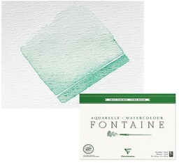 Blok akwarelowy Fontaine Grain Torchon 20x40 cm, 300g