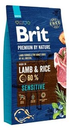 Brit Premium By Nature Adult Sensitive Jagnięcina /