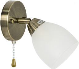 Elem Ścienna lampa vintage 8417/1 21QG z regulacją