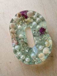 Mydelniczka z żywicy handmade, unikatowa mała