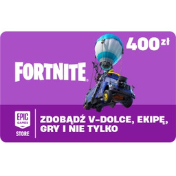 Epic Gift Card Fortnite 400zł [Bon Agencyjny] Doładowanie