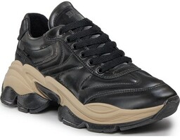 Sneakersy Bronx Platform sneaker 66462B-P Black/Grey 775