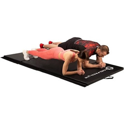 Gruby i trwały materac sportowy o wymiarach 240