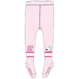 Dziewczęce rajstopy bawełniane Disney Świnka Peppa Różowe