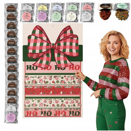 Kalendarz Adwentowy XXL z kawą mieloną i herbatą