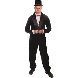 Dress Up America Czarny Smoking dla Dorosłych -