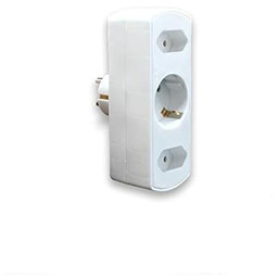 Zarivy Abażur Piramida Mezzo E27 w kolorze białym