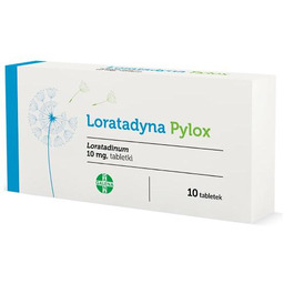 LORATADYNA Pylox 10mg - 10 tabletek