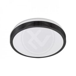 Plafon LED Solen 2xE27 230V IP44 okrągły czarny