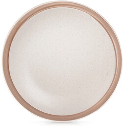 Talerz deserowy ceramiczny beżowy ARTHENA BEIGE 20,5 cm