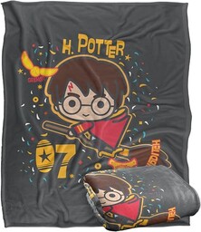 HARRY POTTER Silky Touch super miękki koc narzuta,