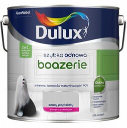 Dulux farba do boazerii szary popiel satyna 2,5l
