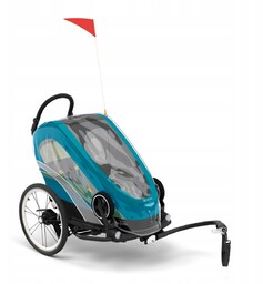 Folia przeciwdeszczowa do przyczepki rowerowej Cybex Zeno Bike