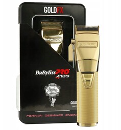 BaByliss PRO 4Artists, Maszynka metalowa GOLD FX, złota,