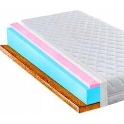 Materac 110x200 z kokosem i Hr dwustronny 20cm