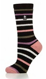 Heat Holders Ciepłe skarpety termiczne, damskie w paski