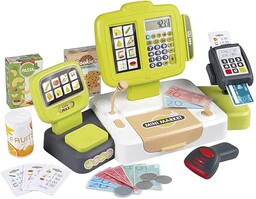Smoby 7600350114 Kasa elektroniczna duża ze skanerem