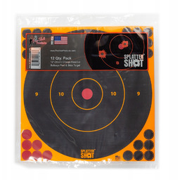 Pro Shot Tarcza Orange Bullseye 12 sztuk