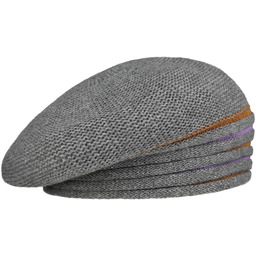Beret z Dzianiny Liavera by bedacht, szary, One
